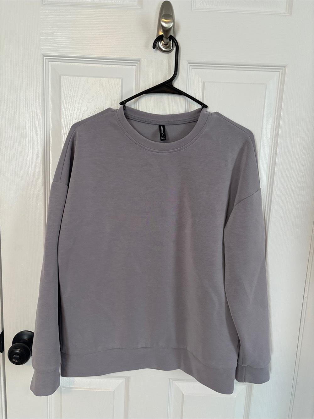 Lazypants Purple Crew Neck Sweatshirt